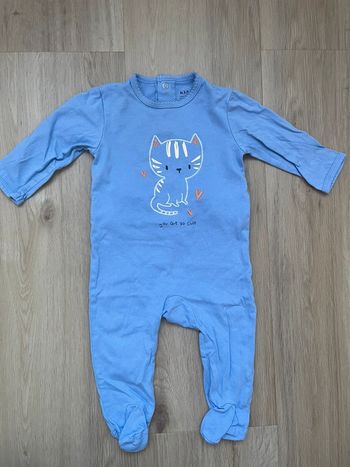 Pyjama Kiabi violet 6 mois