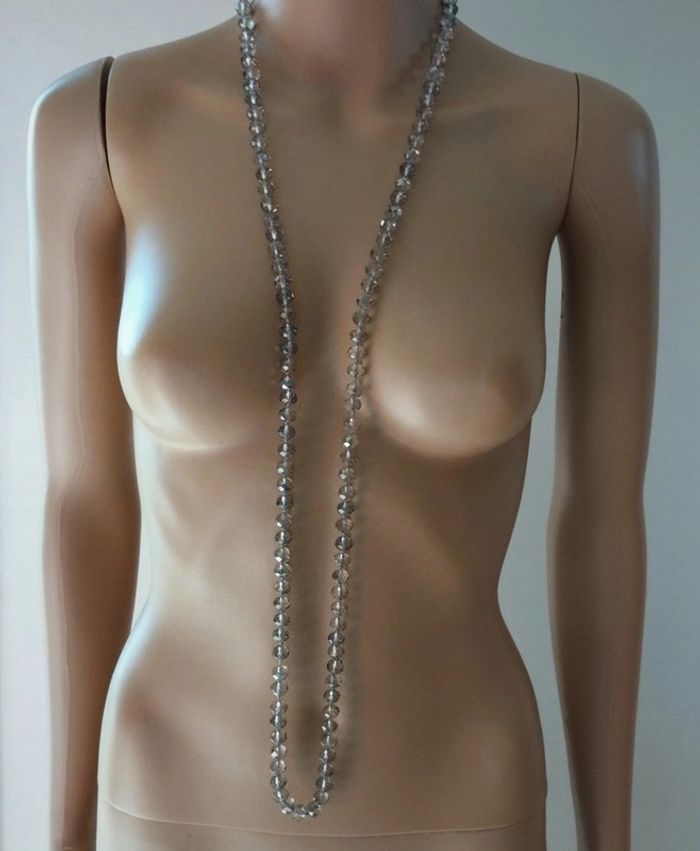 🩷 Collier perles à facettes #emyfleury_bijoux - photo numéro 2