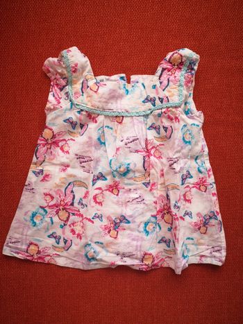 Blouse été bébé fille 6 mois Orchestra