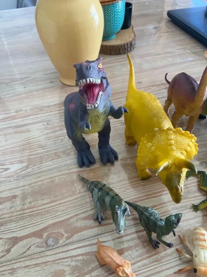 Gros lot de dinosaures - photo numéro 3