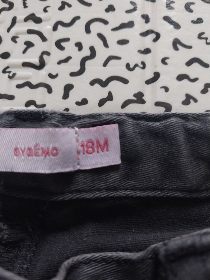 Jean gris fille 18 mois – BY GÉMO - photo numéro 4