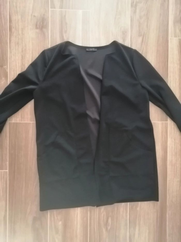 Blazer long noir