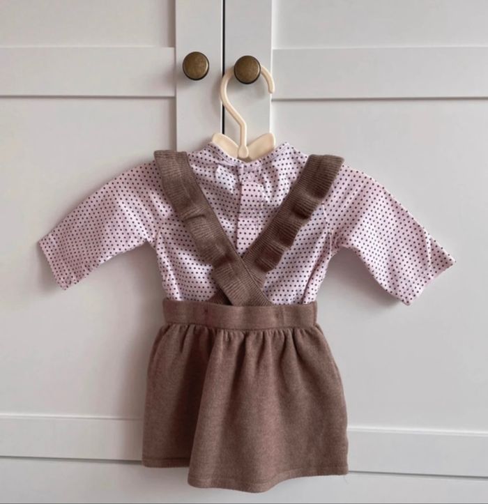 Ensemble robe+t-shirt Kiabi 3 mois - photo numéro 3