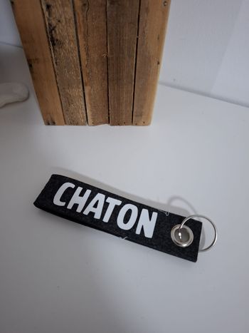 Porte clés personnalisé - Neuf