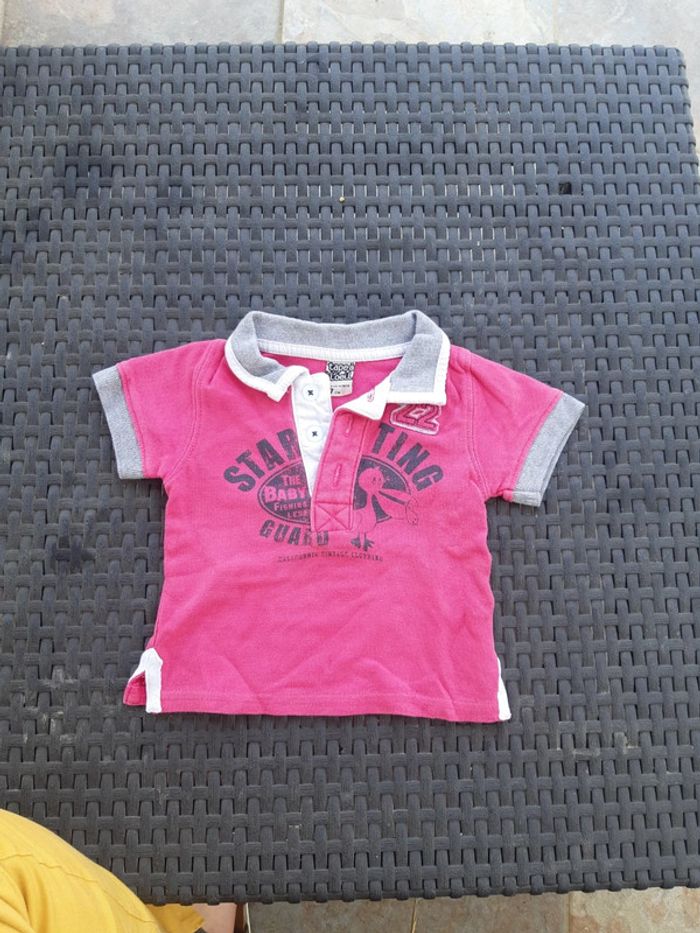 T-shirt polo tape à l'oeil