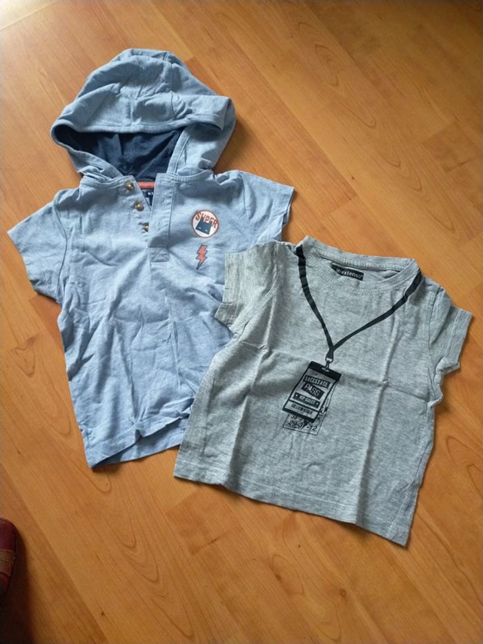 Lot 2 t-shirts 24 mois