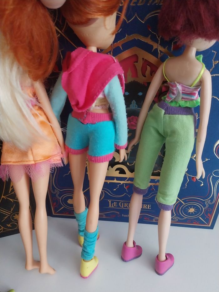 4 Poupées Flora Tecna et Bloom Love and Pet + Stella City Girl Fashion and Magic Winx Club saison 4 Smoby - photo numéro 7