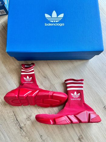 Balenciaga X Adidas Speed Traîner Red 38