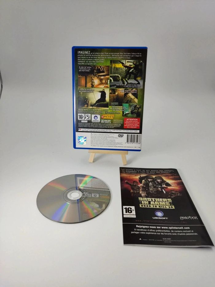 Jeu Splinter Cell : Chaos theory ( PS2 ) playstation 2 complet - photo numéro 2