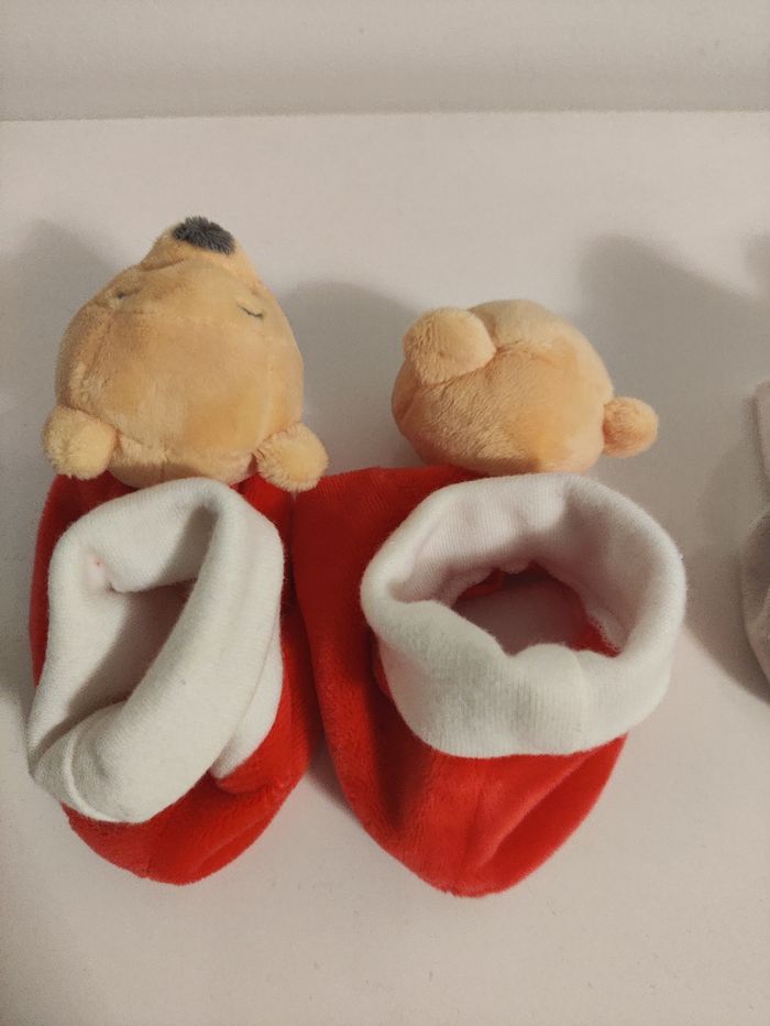 Lot de 2 paires de chaussons bébé - Disney & Natoo - Taille 16 Neufs jamais portés - photo numéro 4