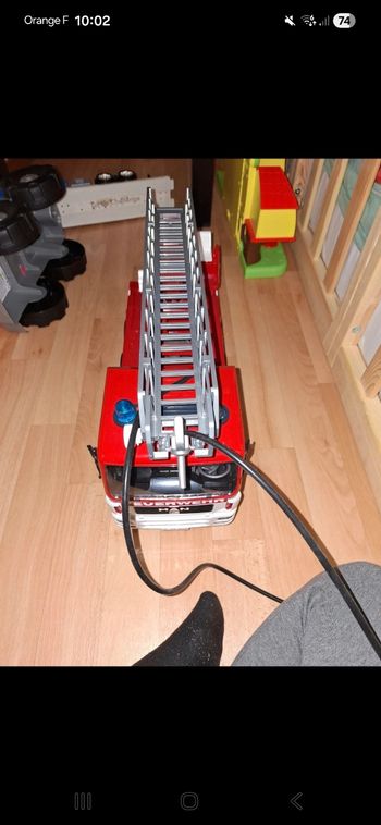 Vend camion de pompiers 