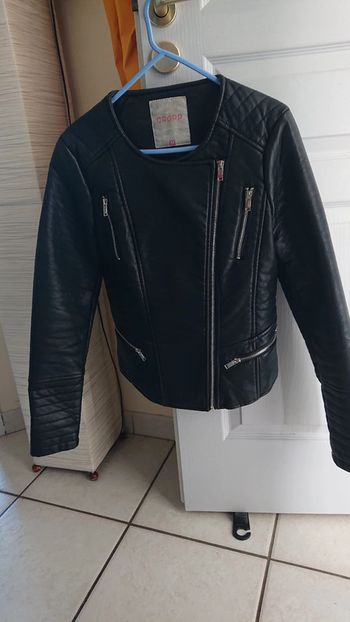 Perfecto femme simili noir M
