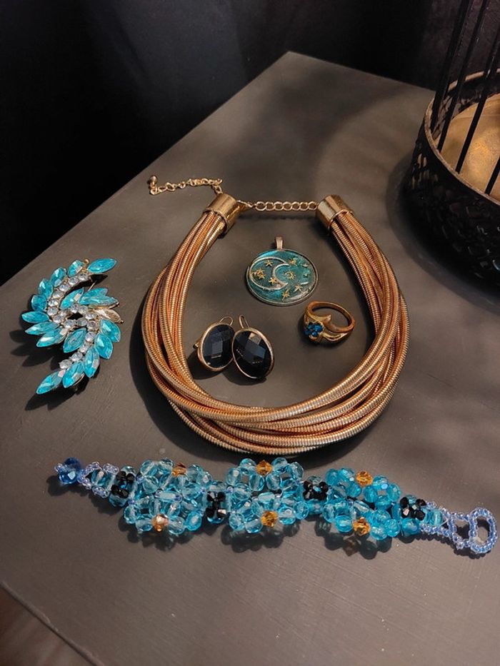 Lot de bijoux vintage et moderne 🌿 - photo numéro 2