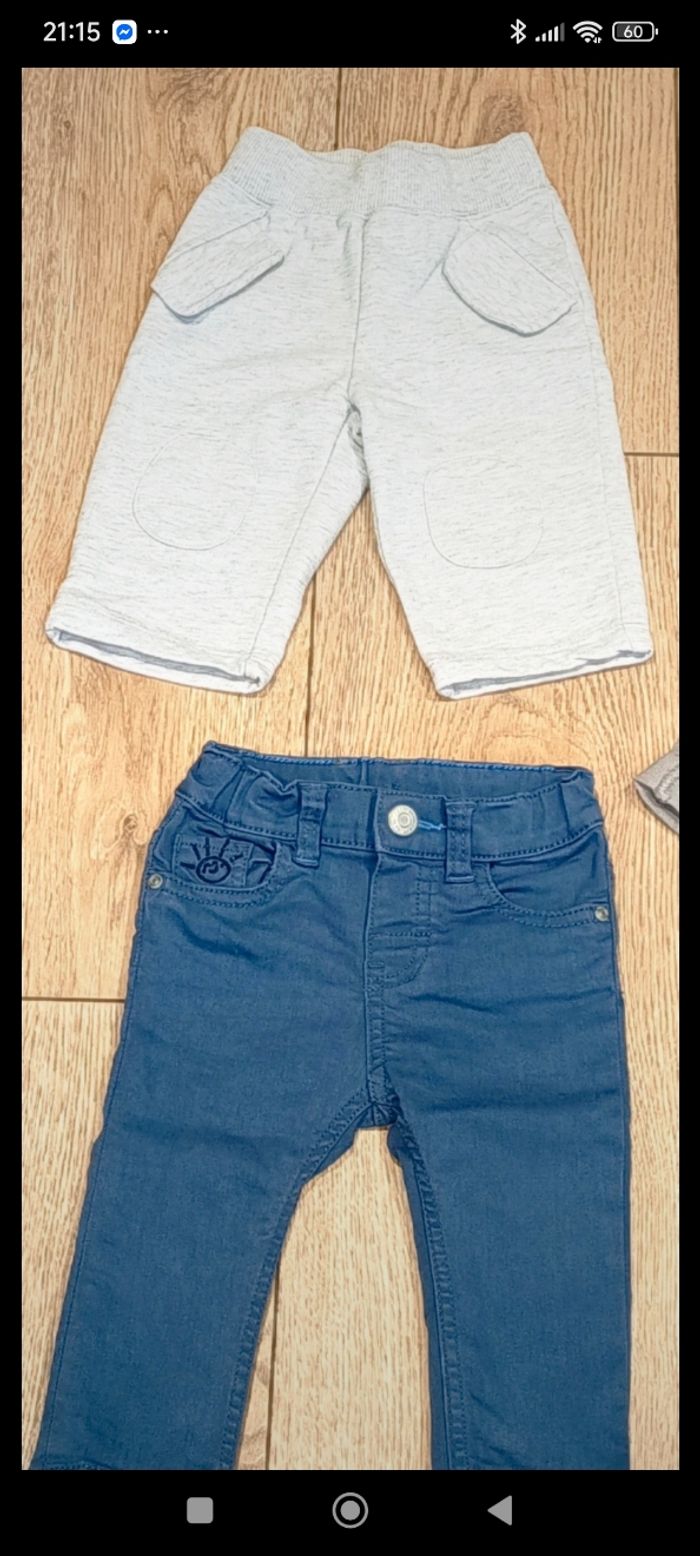 Lot pantalons 6 mois - photo numéro 3