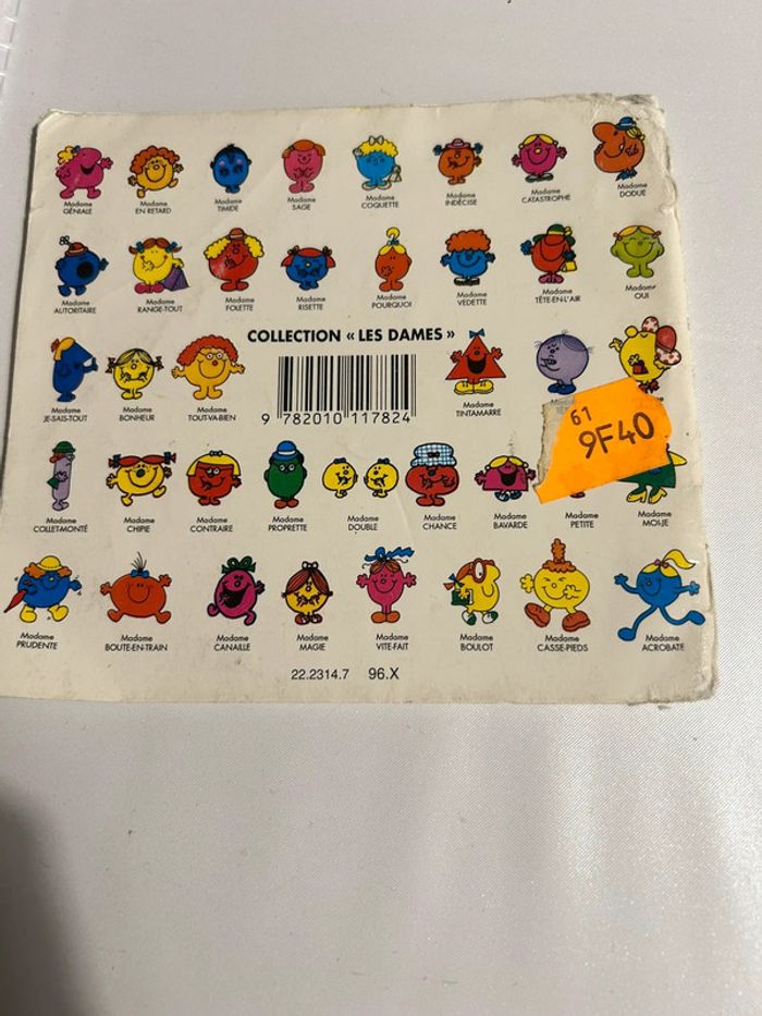 Livre madame bavarde , années 90 - photo numéro 2