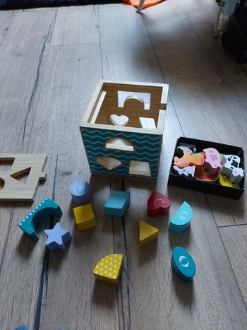 Lot de jeu en bois