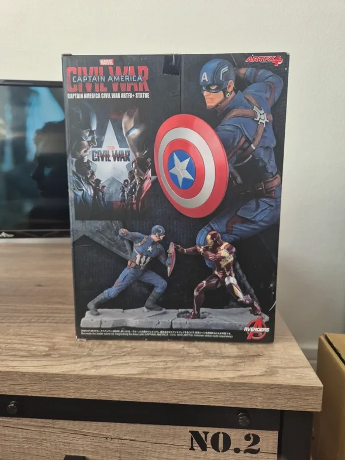 Figurine Captain America ARTFX+ - photo numéro 3