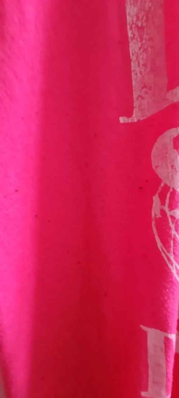T shirt manche longue rose fluo - photo numéro 6