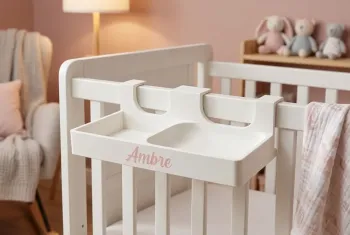 Étagère de lit Toniebox 2 avec rangements - prénom personnalisé