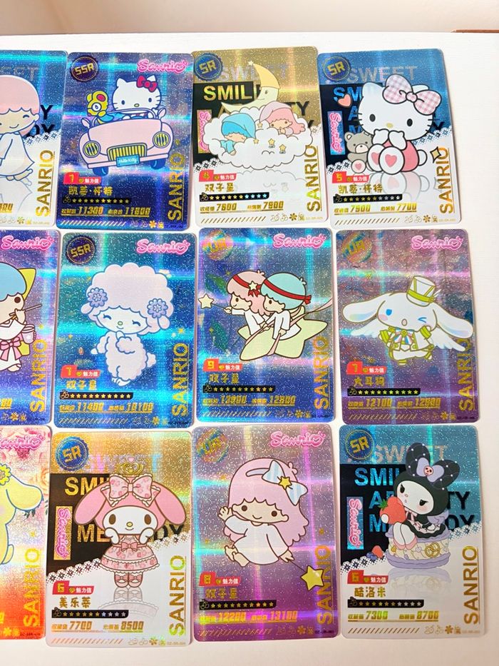 Lot de 15 cartes Hello Kitty and Friends #4 - photo numéro 3