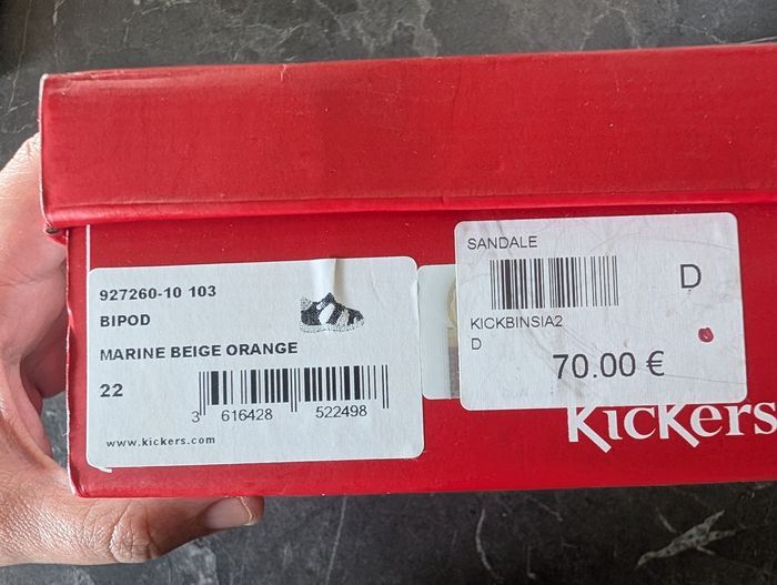 Kickers marron bleu marine - photo numéro 8