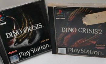 Lot Dino crisis 1 & 2 ps1