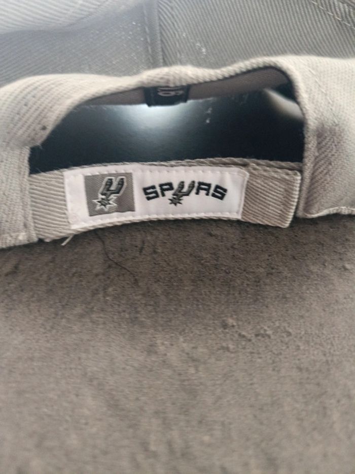 Casquette NBA san Antonio Spurs grise - photo numéro 3