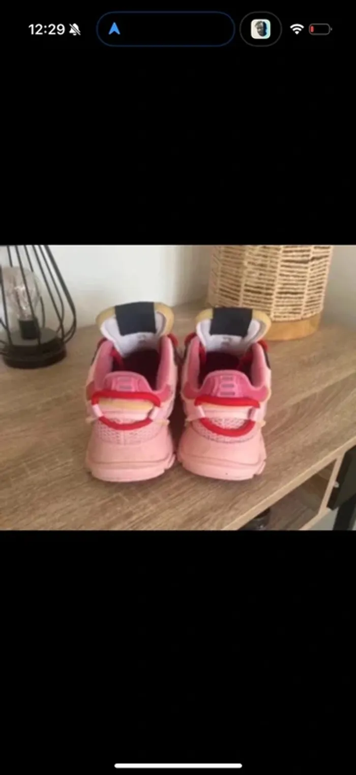 Baskets femme lacoste rose L003 - photo numéro 4