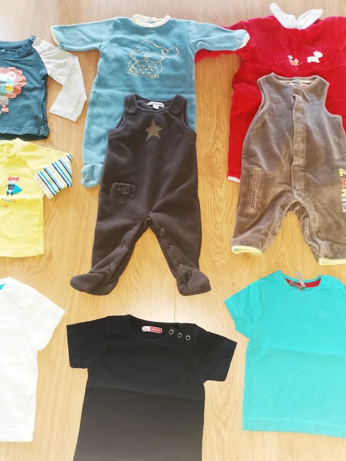 Lot de vêtements garçon 3 mois - photo numéro 3