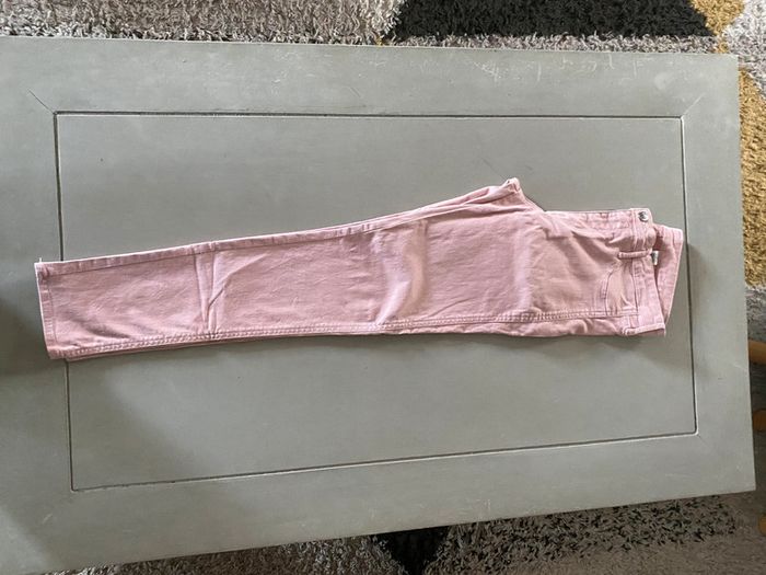 Jeans H&M skinny ankle rose pale taille US 28 / taille M France - photo numéro 13