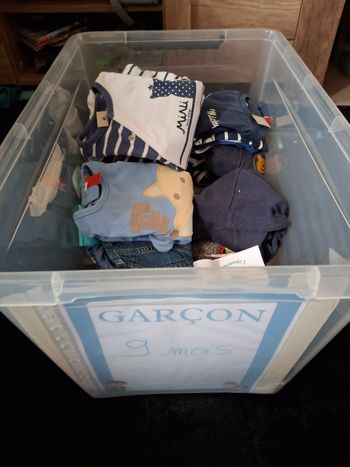 Lot 9 mois garçon