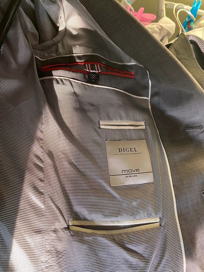 Veste de costume grise Digel - photo numéro 6