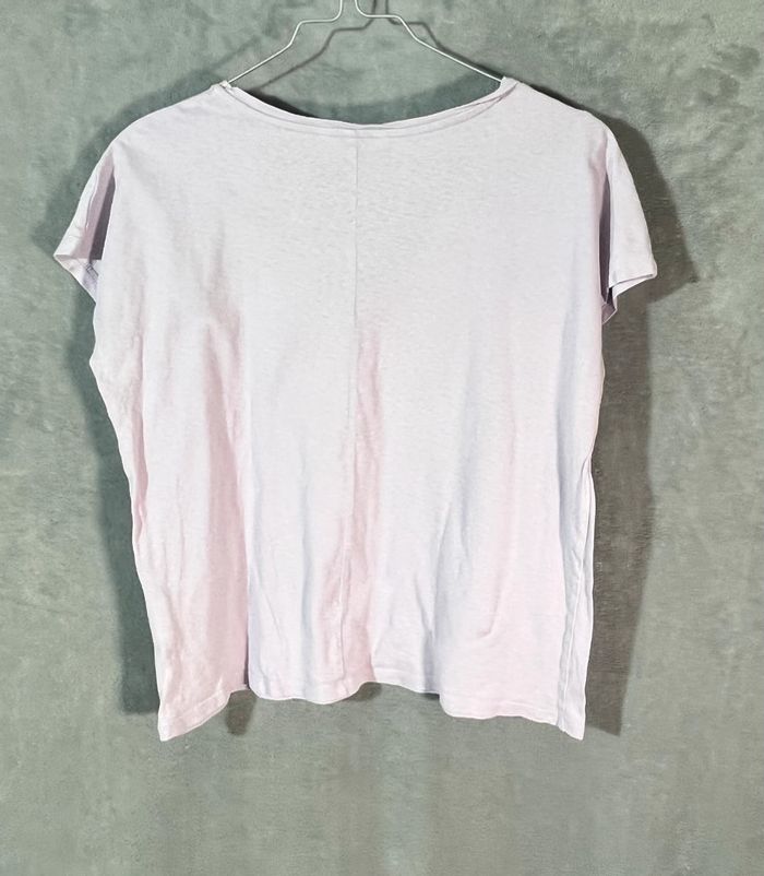 🟣 T-shirt col V Camaïeu taille M🟣 - photo numéro 8