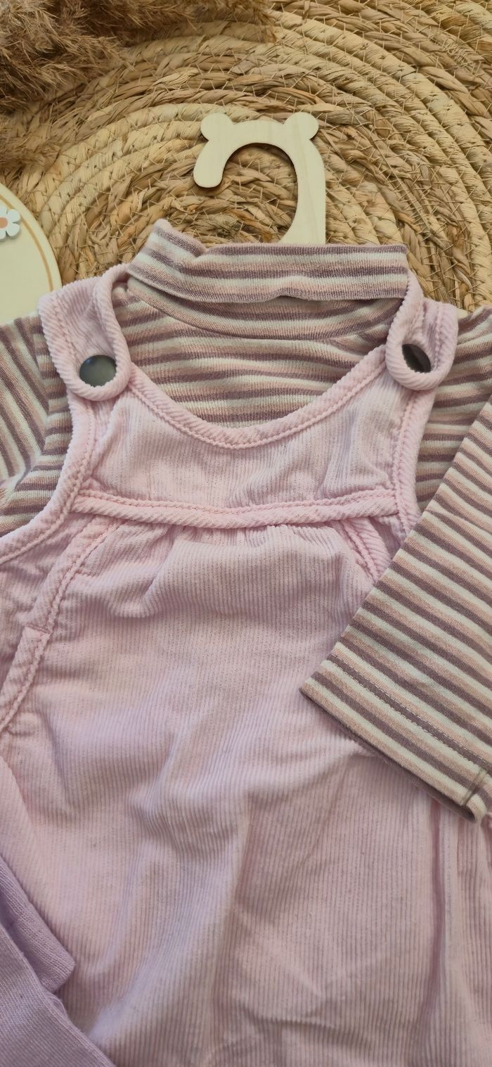 Ensemble robe 4 pièces DPAM 6 mois - photo numéro 2