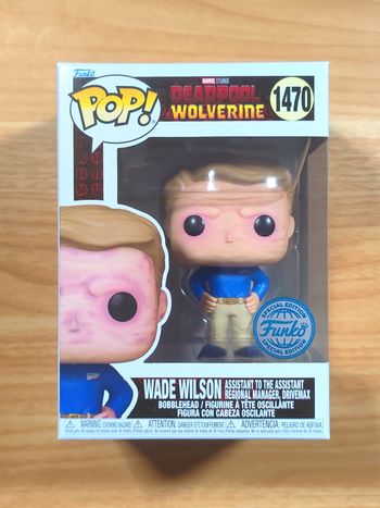 Funko Pop! Marvel : Wade Wilson n°1470 - Assistant Regional Manager