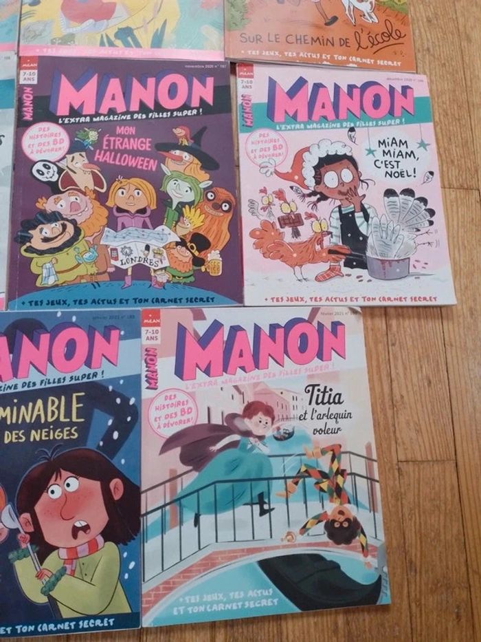Lot de 11 magazines Manon - photo numéro 6