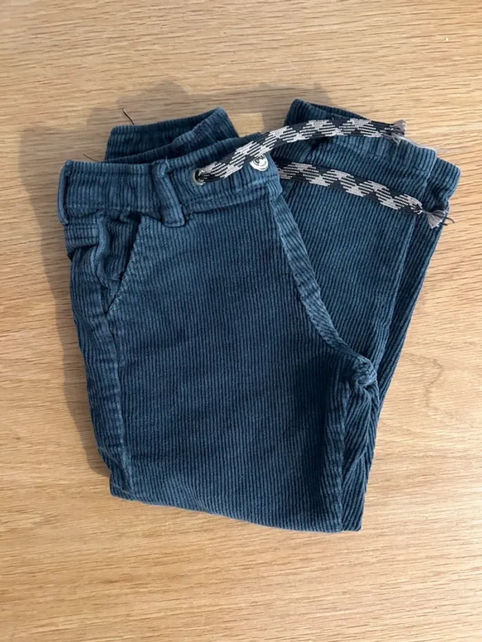 Pantalon velours 4 ans