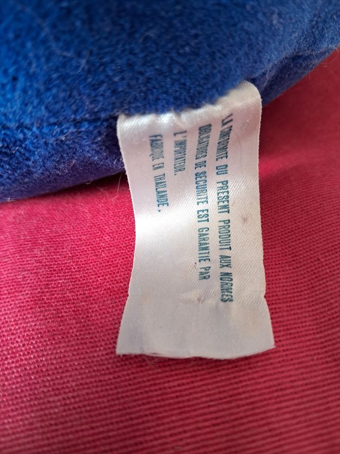 Peluche hippopotame bleu - photo numéro 4