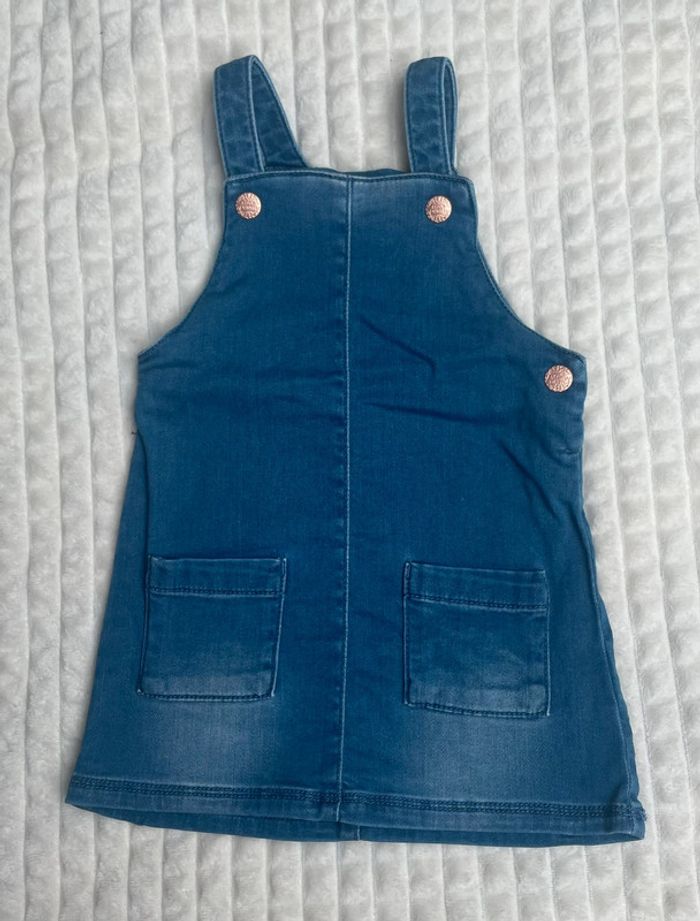Robe jeans fille, 12/18 mois