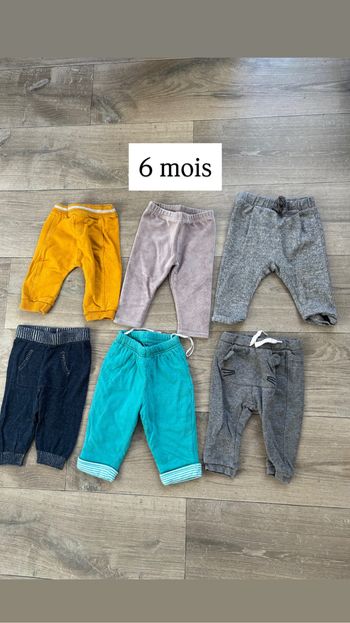 Lot pantalons 6 mois