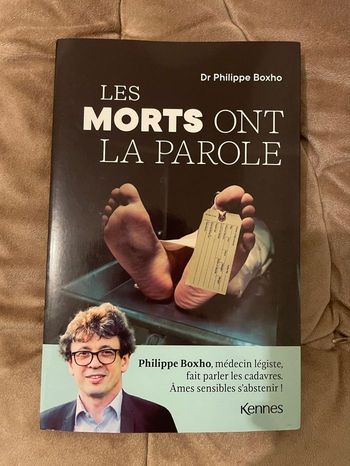 Livre Les  Morts ont la Parole 