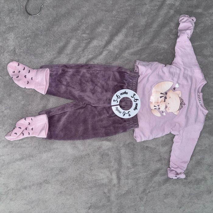 Ensemble bébé fille 2 pièces 3 mois
