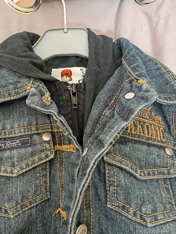 Veste en jean taille 2 ans - photo numéro 4