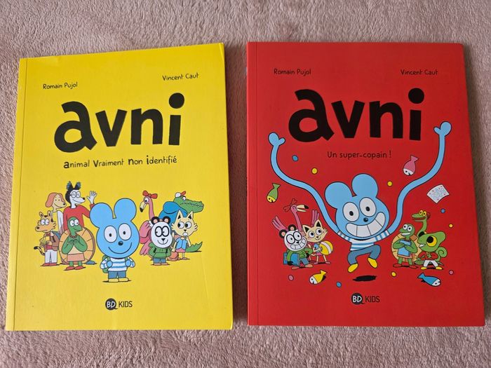 Lots de 2 livres avni