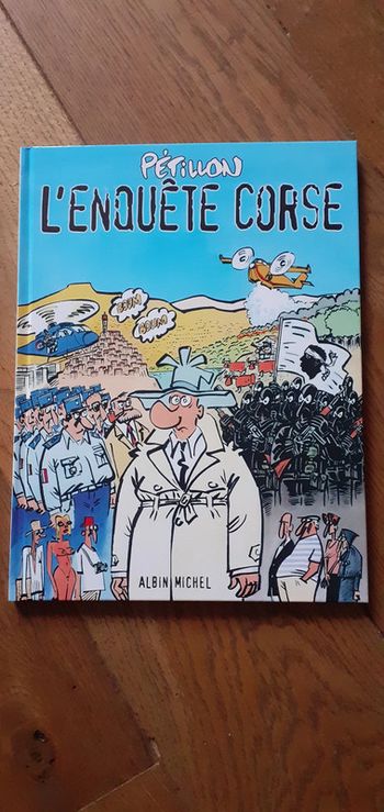 BD l'enquete Corse Pétillon