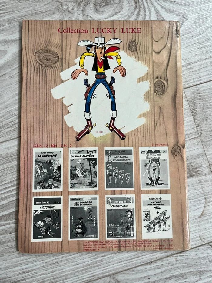 Bandes dessinées souple lucky luke - photo numéro 2