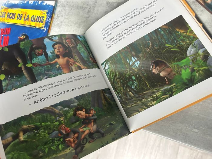 livre de la jungle lot de 2 livres les abeilles noires et la compétition - photo numéro 2