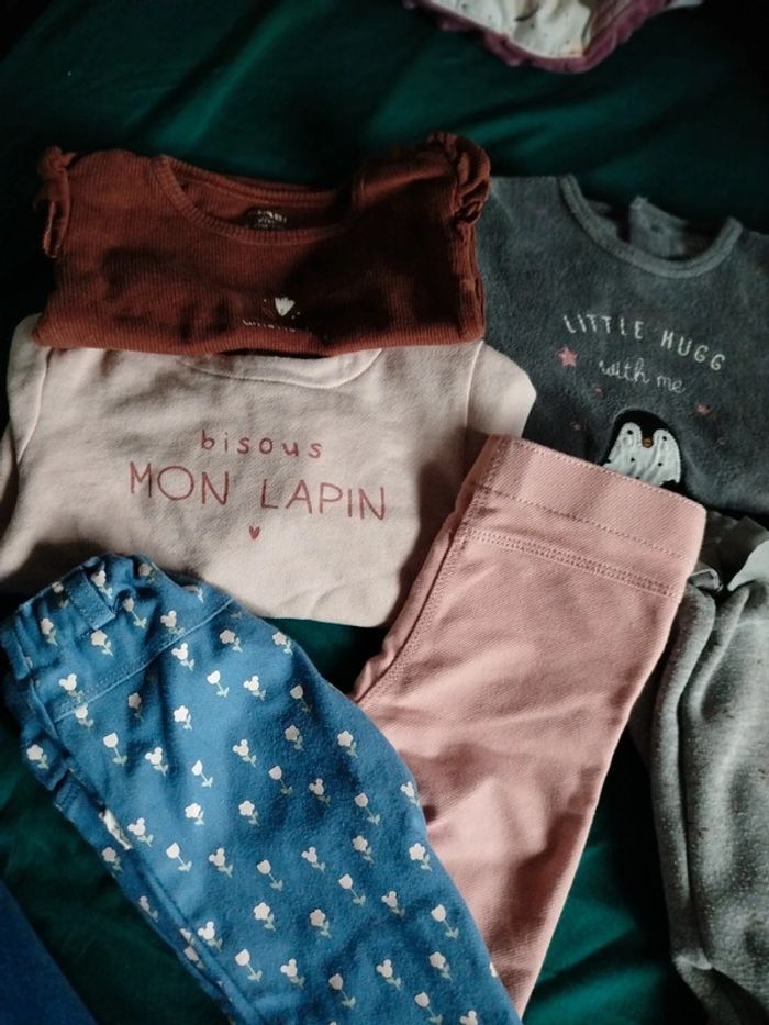 Lot de 7 vêtements Kiabi - 9 mois - photo numéro 3