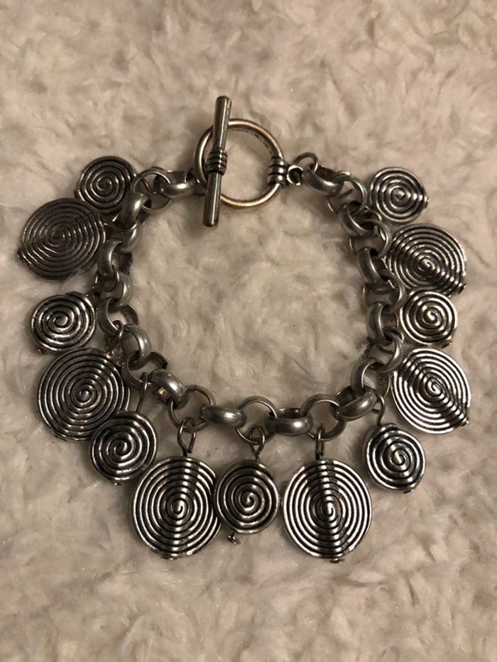 Bracelet acier fantaisie 16cm NEUF - photo numéro 6