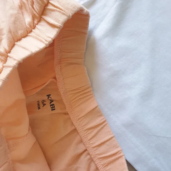 🩷 Ensemble tee-shirt MC short 5/6 ans/6 ans Kiabi/Tex #emyfleury_6ansfille - photo numéro 5